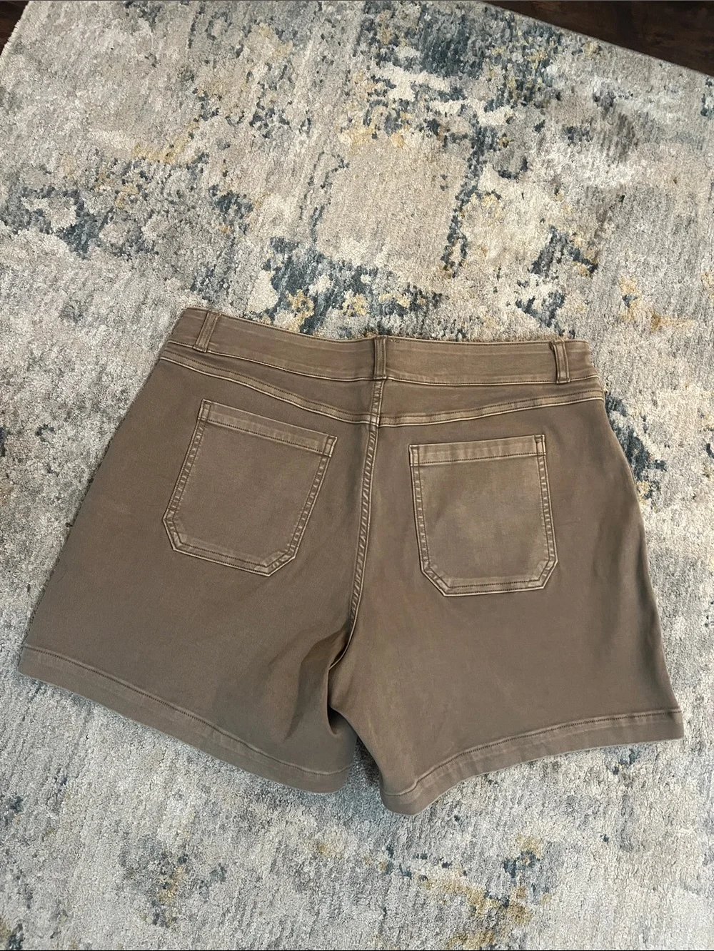 Spanx Sz XL Twill Shorts worn once